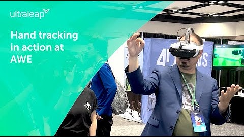 Ultraleap hand tracking at AWE | Lynx, Varjo, Pico & The Void!