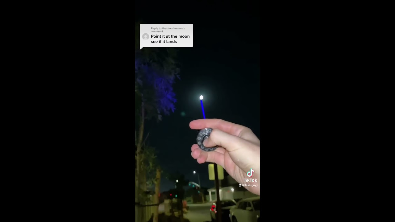 Laser At The Moon