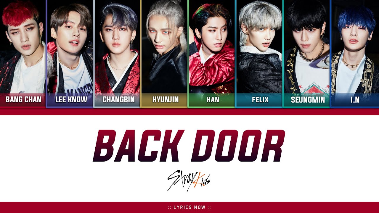 Stray Kids back Door текст. Песню stray kids man