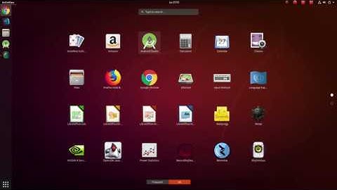 Add Android Studio to your Application Page/Favorites Ubuntu 18.04