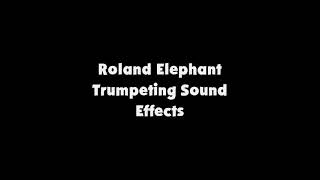 Roland Elephant Trumpeting SFX