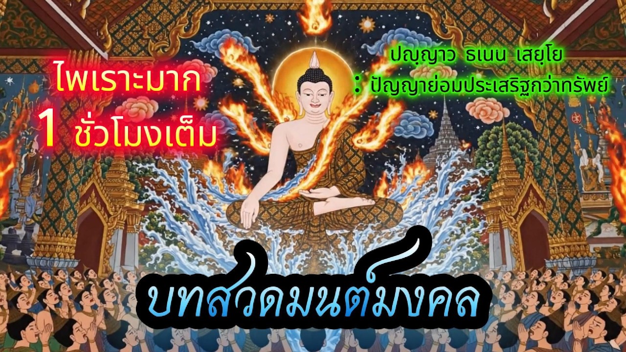 บทสวดมนต์มงคล แค่เปิดฟังก็คลายทุกข์ เติมสุขให้จิตใจ