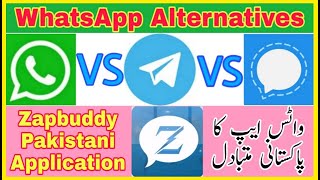 WhatsApp Alternatives | Zapbuddy | Pakistani App. | WhatsApp VS Telegram VS Signal@DrAltafSheikh screenshot 5