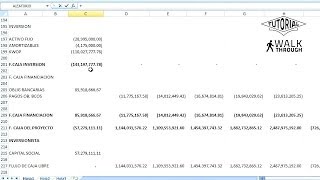 Estado de Resultados Flujo de Caja Libre y Balance General De Un Proyecto En Excel