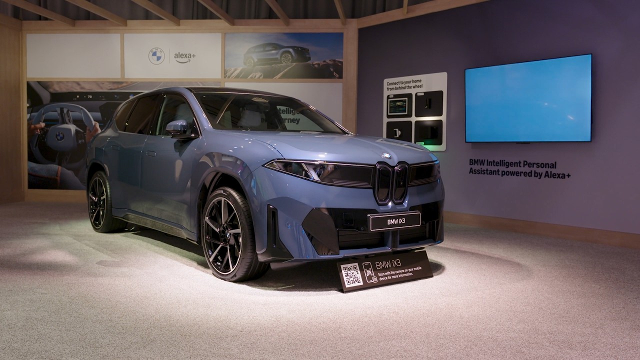 CES 2026 - Inside the new BMW iX3 with AWS | AWS Events
