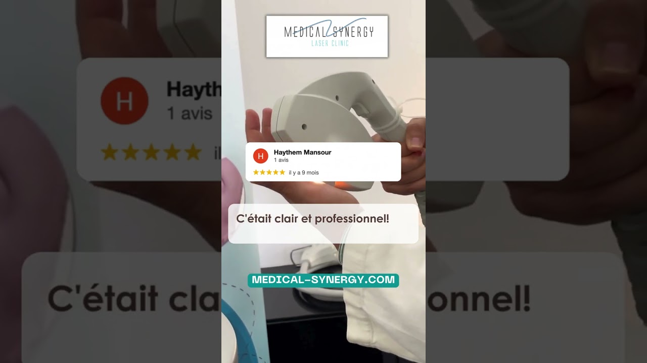"🌟 Découvrez les avis de nos patients satisfaits sur nos traitements au laser ! ✨"