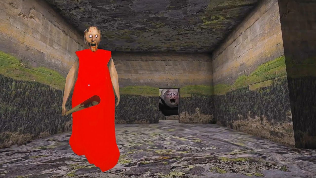 Granny Game Horror Escape Gameplay | granny red mod ep 04