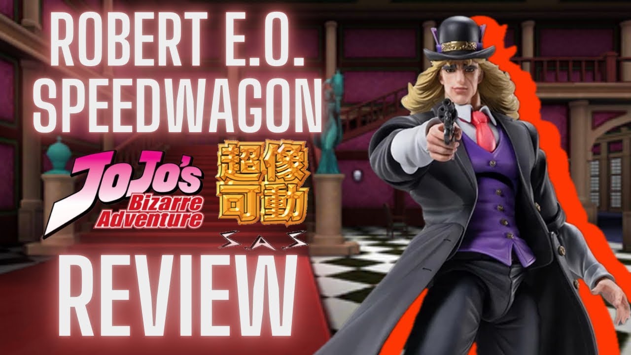 Speedwgon Robert E.O. Speedwagon JoJo’s Bizarre Adventure Super Action Statue ...