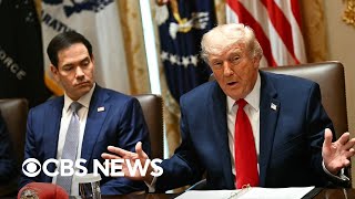 Watch Live: Trump holds Cabinet meeting as U.S.-Iran peace talks continue