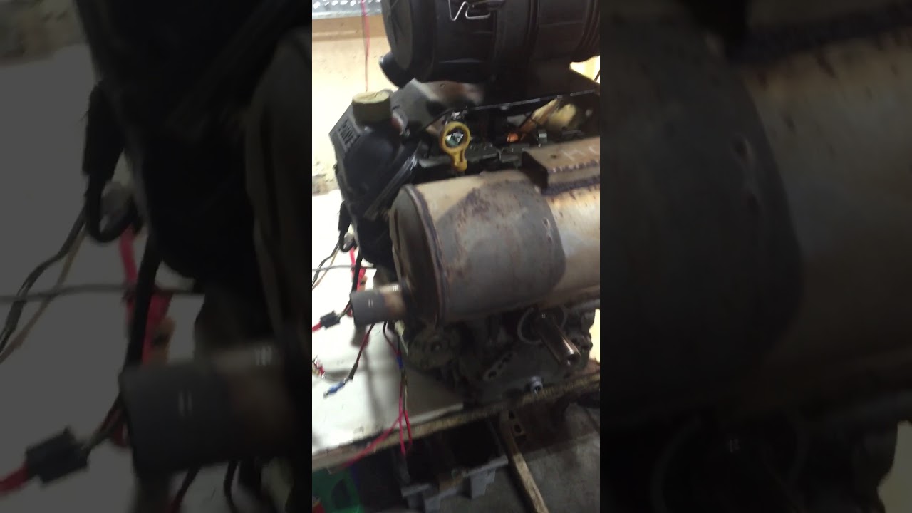 Kohler command pro Ch25hp - YouTube