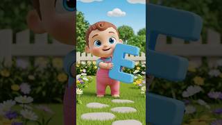 ABC Song for Kids (E-H) | Fun Alphabet Nursery Rhyme | ABCD Learning Song #abcd #kidssongs #shorts