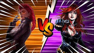 Black Widow VS Crimson Viper Sprite Animation