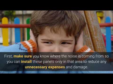 Come Block Noise dall'appartamento sopra Si