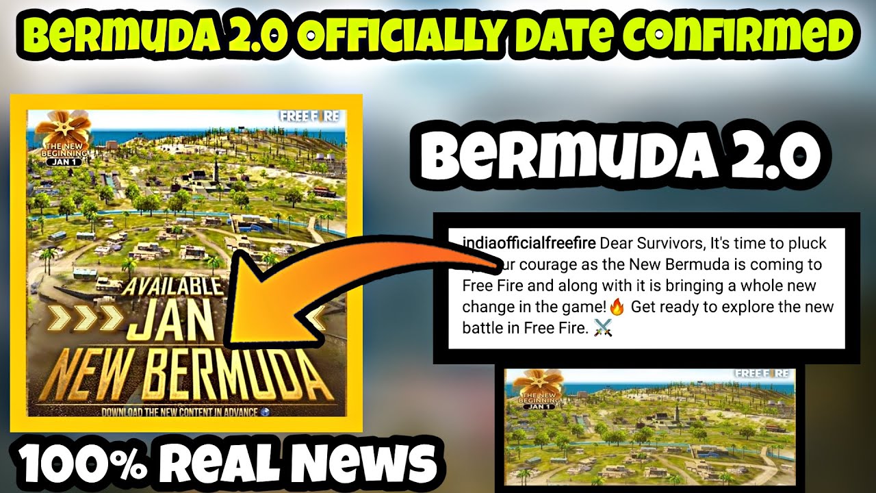Free Fire New Map Kab Aayega Bermuda 2 0 Kab Aayega Bermuda 2 0 Confirmed Date Bermuda 2 0 Youtube