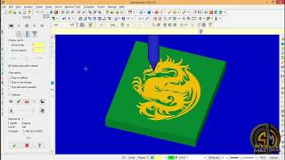 MASTERCAM X5 CNC Engraving ART 139