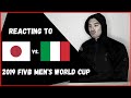 Team USA Libero Reacts to Japan vs. Italy 2019 Men's World Cup