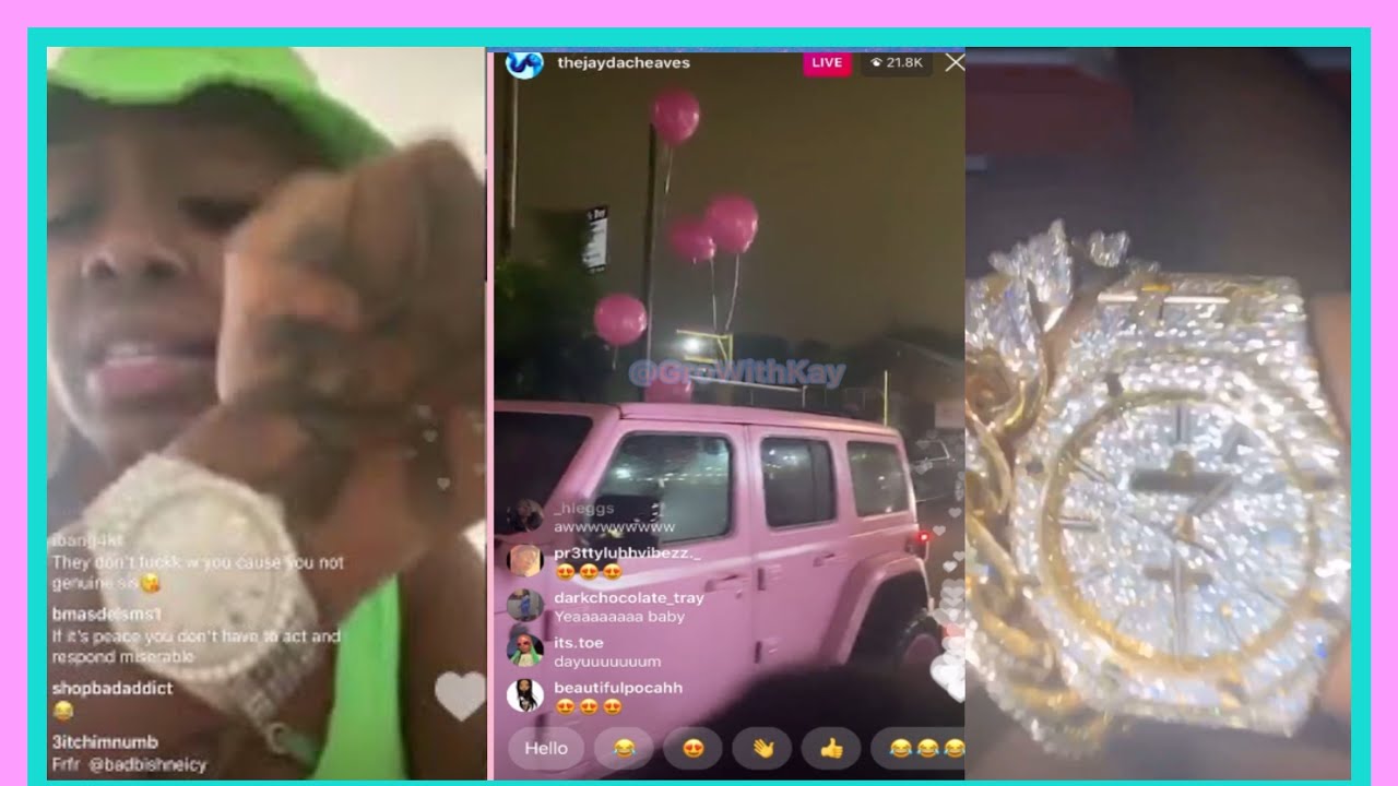 JAYDA WAYDA RESPONSE TO HER SISTER LOOKINAMEERAH 🍵🐸 | LIL BABY BOUGHT  JAYDA A NEW CUSTOM JEEP 🥳😮 - YouTube