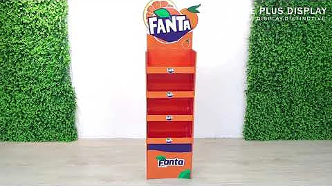 Custom Cardboard POP UP Display Stand - Just 1-second Assemble! Eye-catching!