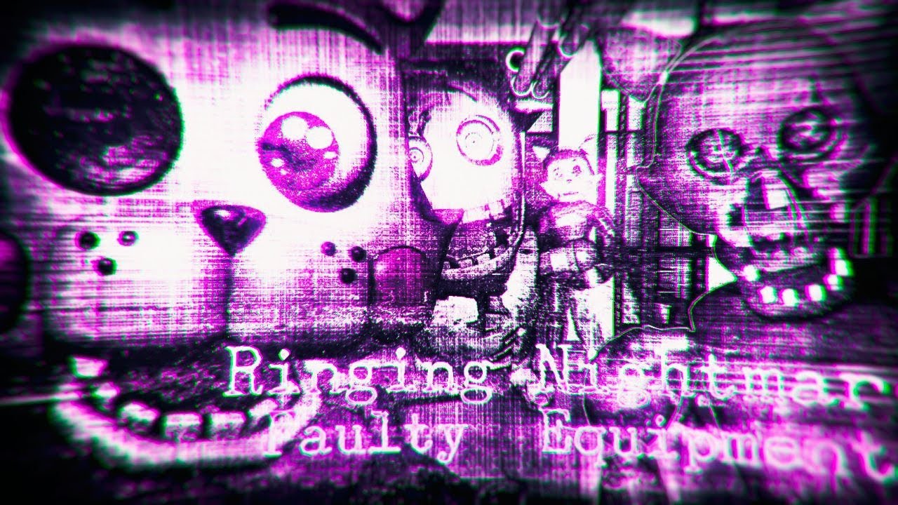 FNaC 2 But Better: Ringing Nightmare Faulty Equipment.