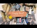 Crafty Haul | Craftelier | Scrapbookdepot | Tim Holtz and more