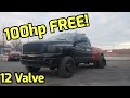How To Add 100hp For Free | 12 valve Cummins