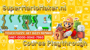 Touch Fuzzy, Get Dizzy Remake - Super Mario Maker