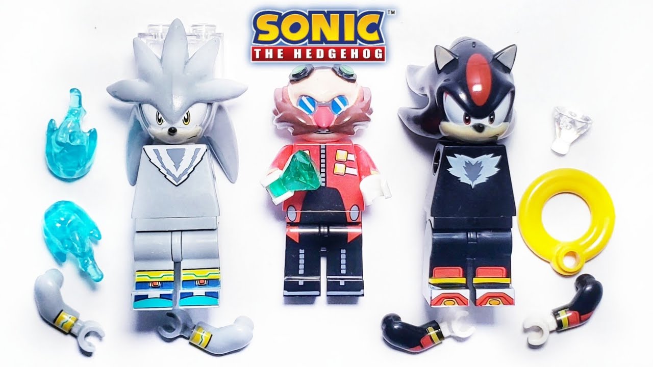 Lego Minifigura SHADOW SONIC MOVIE MC749A