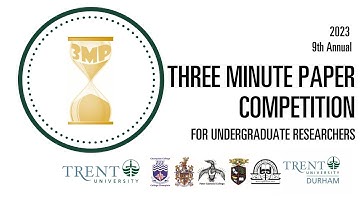 Three Minute Paper Competition Live Stream