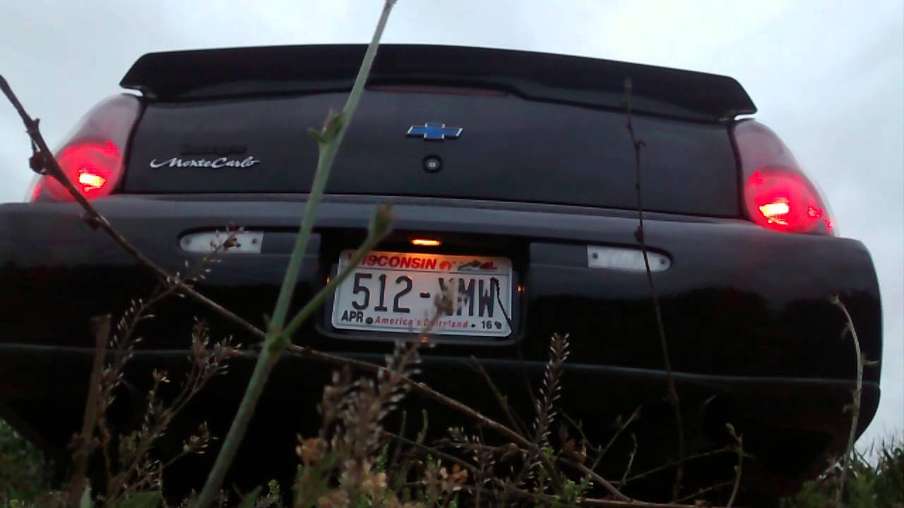2001 monte carlo ls exhaust updated - YouTube