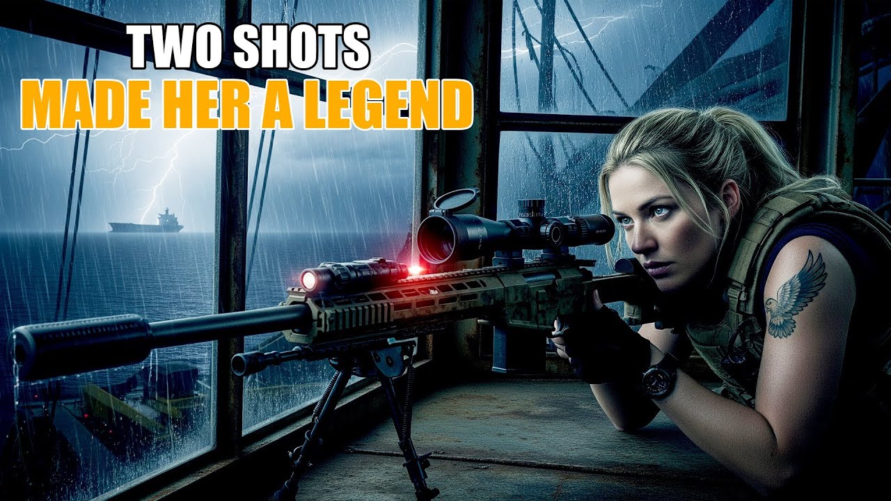 The Female Sniper They Dismissed — Two Shots Made Her a Legend | Ebony Warrior Stories