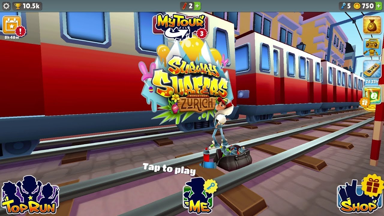 Subway Surfers Zurich - Endless Run - YouTube