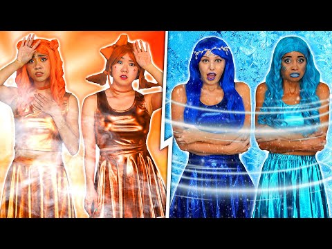 HOT VS COLD SUPER POPS CHALLENGE Totally TV Originals