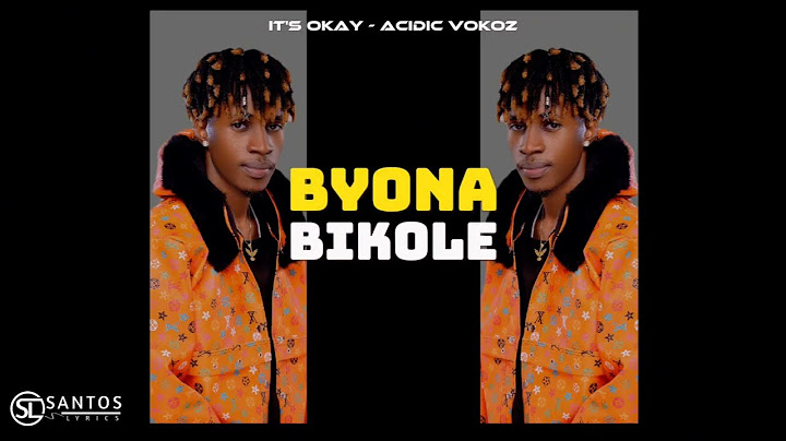 Acidic Vokoz - It's Okay (Official Lyrics Video)