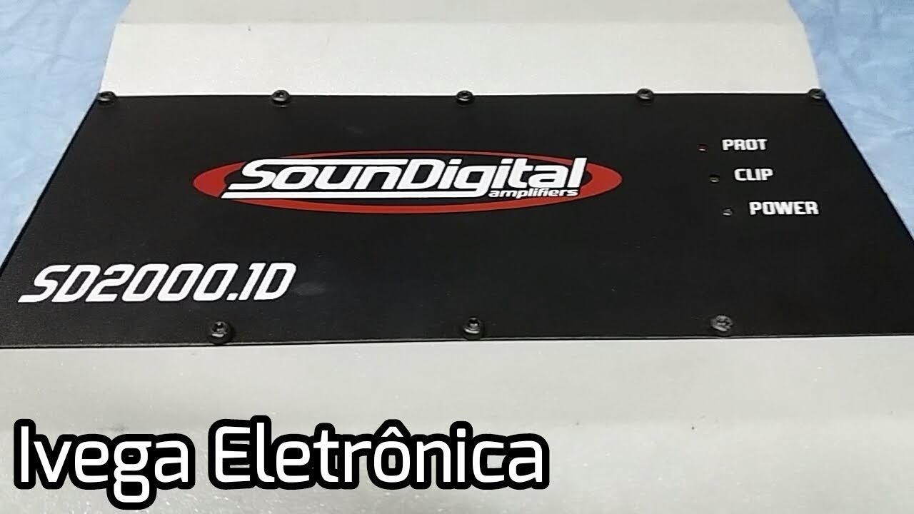 Soundigital SD2000.1D não liga , dicas de conserto