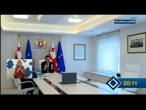 ანტიკრიზისული გეგმის განხილვა ანალიტიკოსებთან