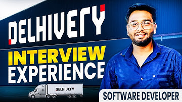 How I Cracked Delhivery SDE Interview 🔥 | Full Process + Questions + Tips #interview