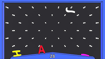 Softbody Alphabet Drop 6 | A to Z | Softbody Simulation | YOU28