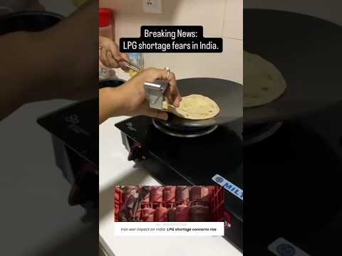 Gas cylinder shortage ?Indians have plan B 😉 #rageneration #globalissue #war #insiansolution #lpg