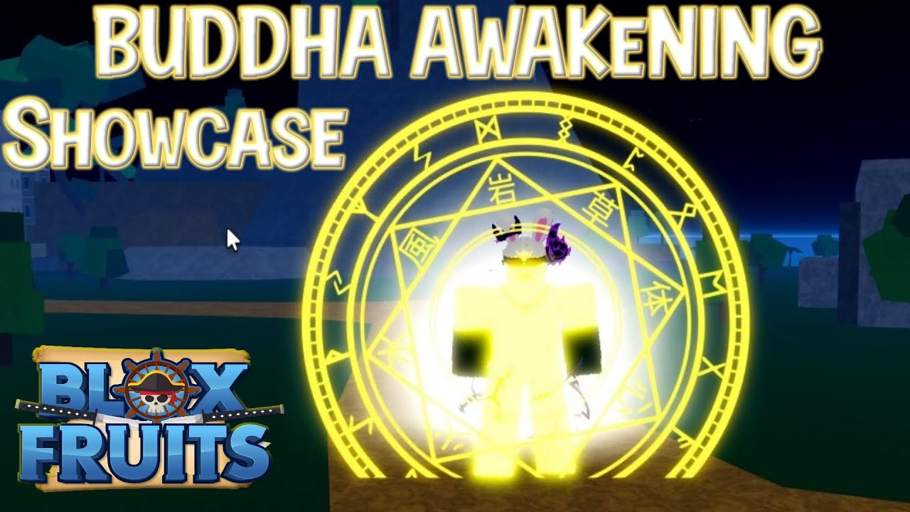 I UNLOCKED AWAKENED BUDDHA! *Showcase* Roblox Blox Fruits 