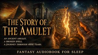 The Story of the Amulet by E. Nesbit | Ancient Egypt & Time Travel for Sleep | Cozy Library Ambience screenshot 5