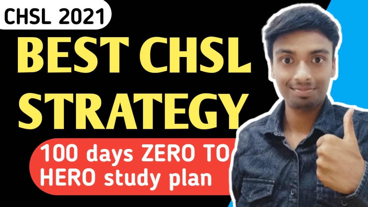 SSC CHSL 100 days plan | How to crack SSC CHSL in first attempt without ...
