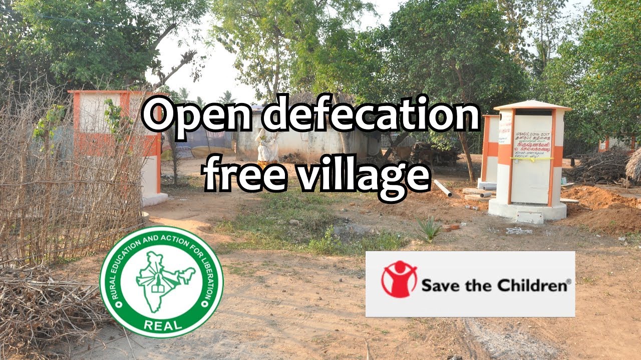 Open Defecation Free Village Sanitation Project By Real Youtube 