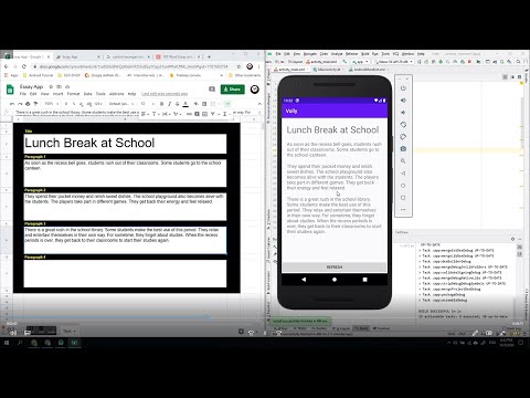 Google Sheet As Database for Android App using App Script, Volley Library in  Kotlin