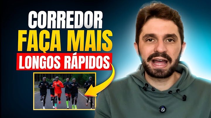 CORREDOR FAÇA LONGOS RÁPIDOS