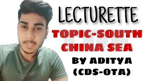 SSB Lecturette Topic | SOUTH CHINA SEA | #219 | Daily Lecturette Practice || SSB INTERVIEW