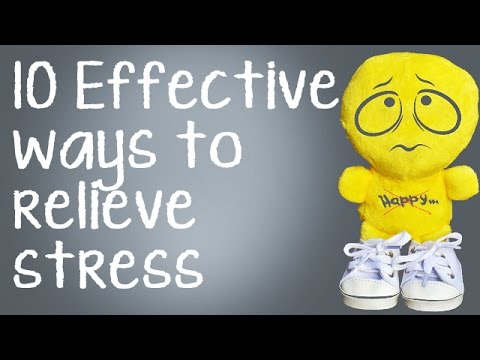 Video: 10 Effectieve Manieren Om Stress Te Verlichten