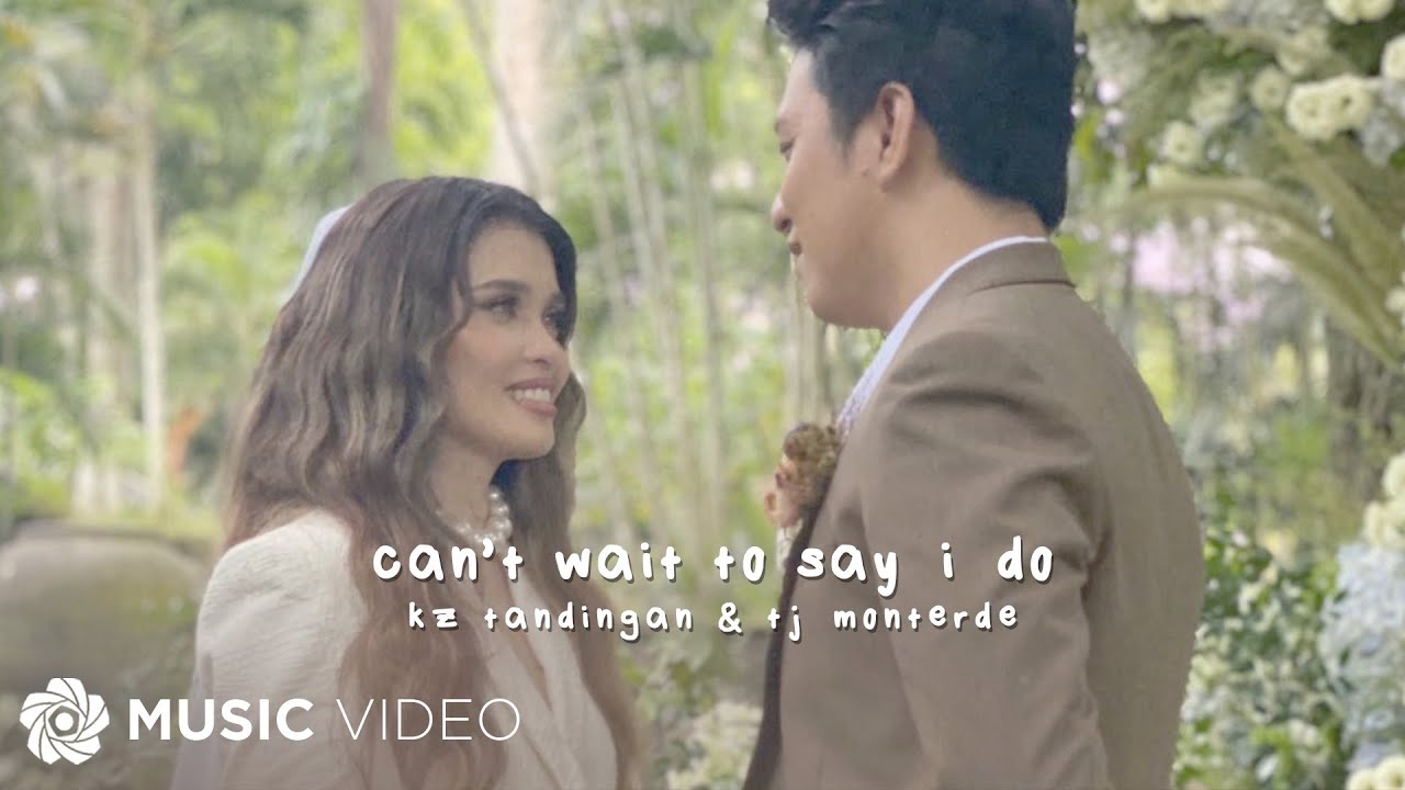 Can T Wait To Say I Do Kz Tandingan X Tj Monterde Visualizer Youtube