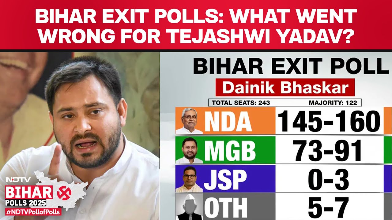 Bihar Exit Polls | Poll of Exit Polls: What Really Went Wrong for Tejashwi Yadav?