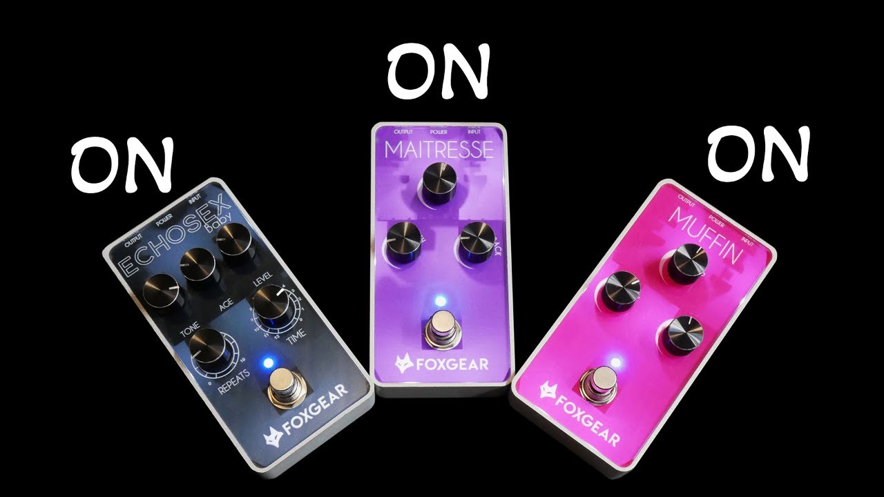 Foxgear Muffin + Maitresse + Echosex Baby – Basic Sounds +++