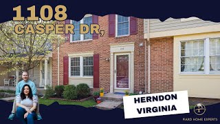 Updated 3-Bedroom Townhome for Sale in Herndon VA | 1108 Casper Drive | Piard Home Experts
